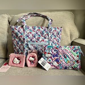 NWT Vera Bradley Hello Kitty Bundle